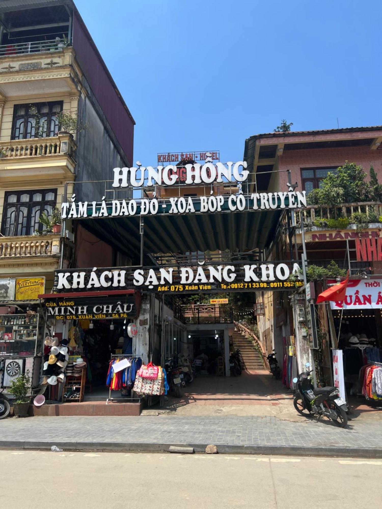 Dang Khoa Homestay Шапа Экстерьер фото